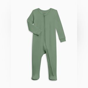 New Colored Organics Newborn Onesie- Two Way Zipper